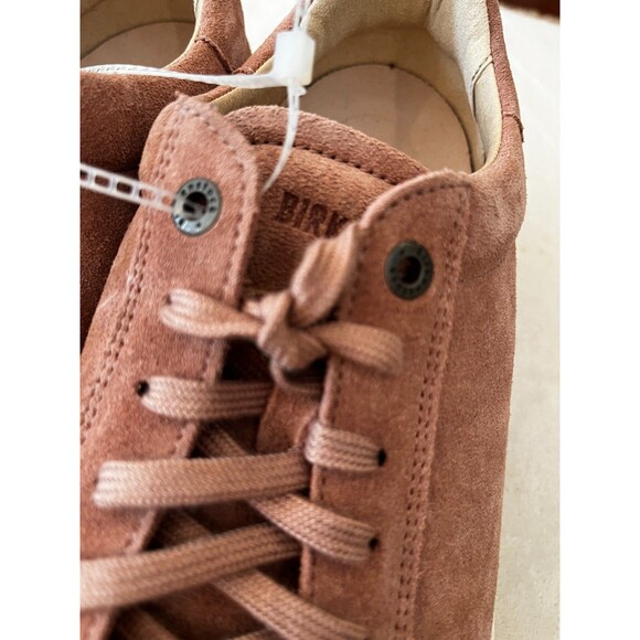 Birkenstock Bend Low Sneaker Pink Clay Suede Mens EU 43 size US 10 NEW nwt Shoe - Picture 7 of 13